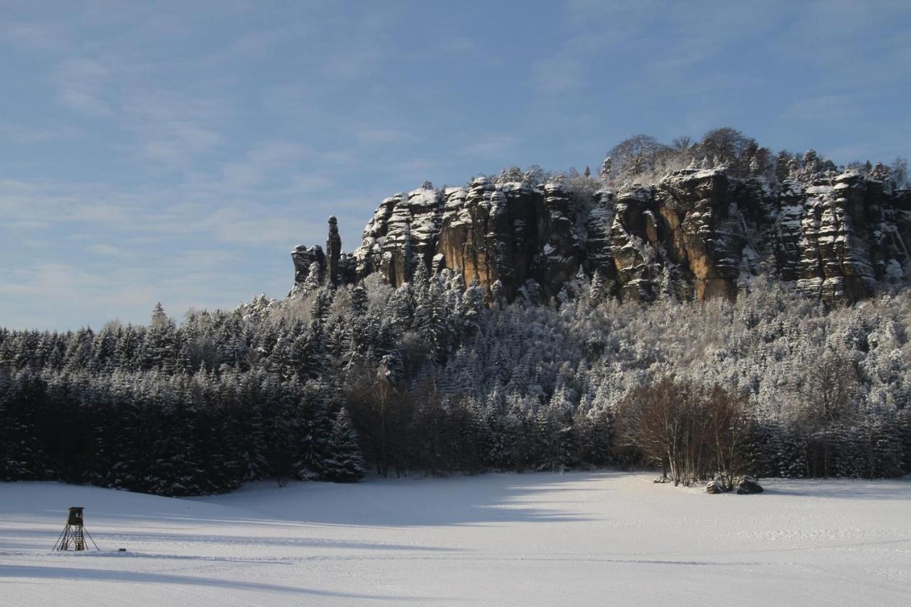 Ferienwohnung „Am Gnaucks Hutberg“ Хонштайн Экстерьер фото